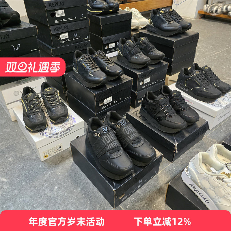 意大利增高6CM坡跟休闲鞋