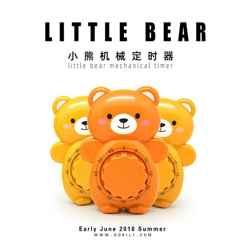 厨房烹饪定时器机械发条闹铃闹钟煲汤到计时器创意卡通狗狗提醒器