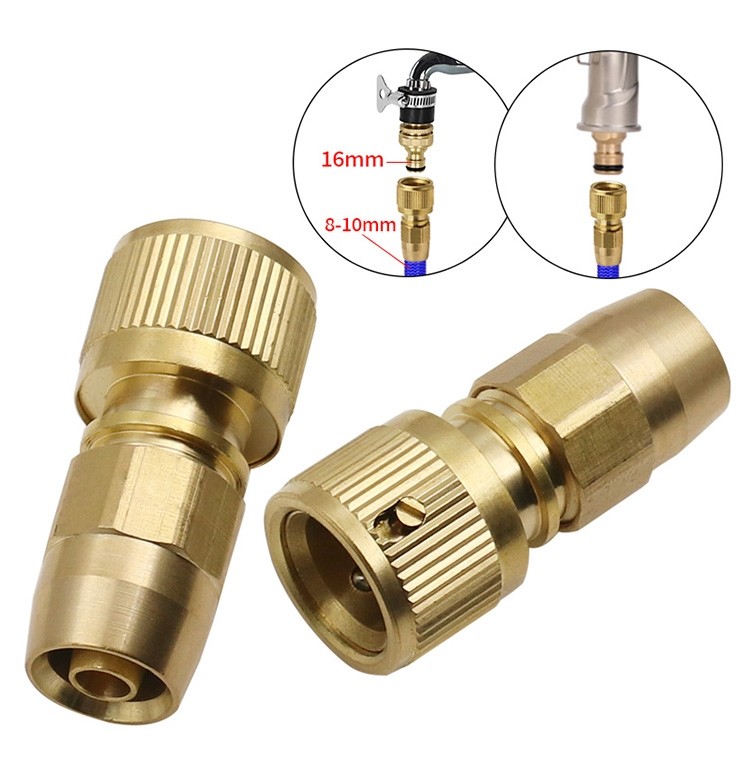 伸缩水管专用黄铜快速接头乳胶管TPE管浇花洗车水枪纯铜快接插头,汽车用品/电子/清洗/改装,洗车水管接头,淘宝优惠券,粉丝福利购,淘宝优惠卷
