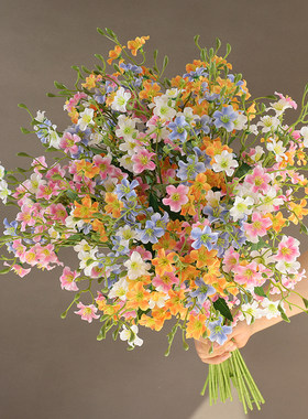 假花仿真花摆设小野花绿植装饰花卉真花高档花艺干花束洋甘菊摆件