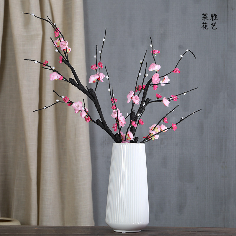 清倉 幹枝梅仿真花假花幹花絹花家居客廳裝飾花落地花藝軟藤裝飾在類目 家居飾品, 花瓶/花器/仿真花/仿真飾品, 仿真花/假花中 - 來自Buy2taobao.com提供專業的淘寶代購服務