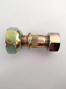 新款KV600 前轮螺栓87长 20x34-23.3/22x48 轮胎螺丝 电镀系列