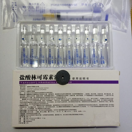 盐酸林可霉素注射液宠物狗猫感冒流鼻涕咳喘雾化药皮肤病消炎针剂