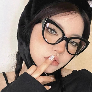 英国cherry kitty时尚猫眼太阳镜欧美潮流墨镜复古街拍走秀金属