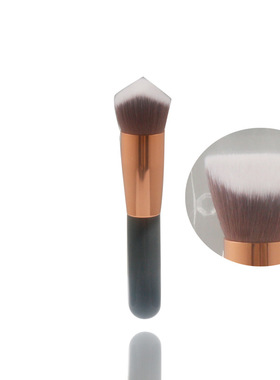 佐妮雅双面坡型立体粉底刷3D无死角BB霜化妆刷 遮瑕无刷痕粉底刷