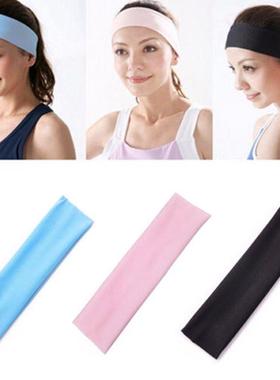sports sweat head hair bands gym yoga stch headband