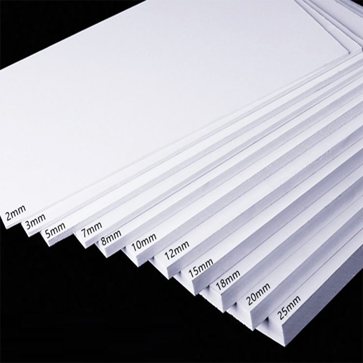 高密度雪弗板厚度齐全白色发泡板