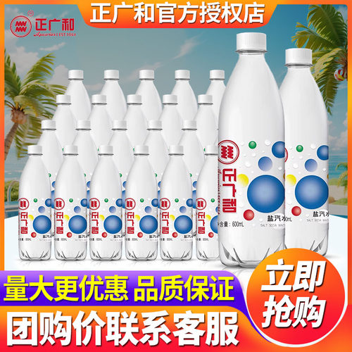正广和盐汽水600ml*20瓶