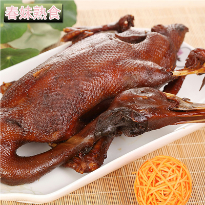 瑞安菜场正宗麻油鸭当日现卤发货温州特产卤鸭酱鸭整鸭真空660克