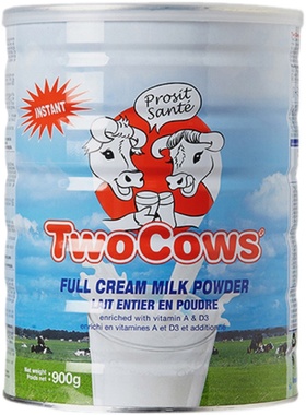 荷兰进口Two Cows双牛奶粉淘高斯奶粉儿童学生成人全脂400g/900g