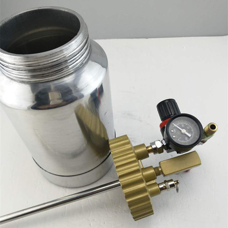 2升水包水多彩漆喷枪油漆仿大理石头乳胶漆喷漆枪涂料压力桶喷抢