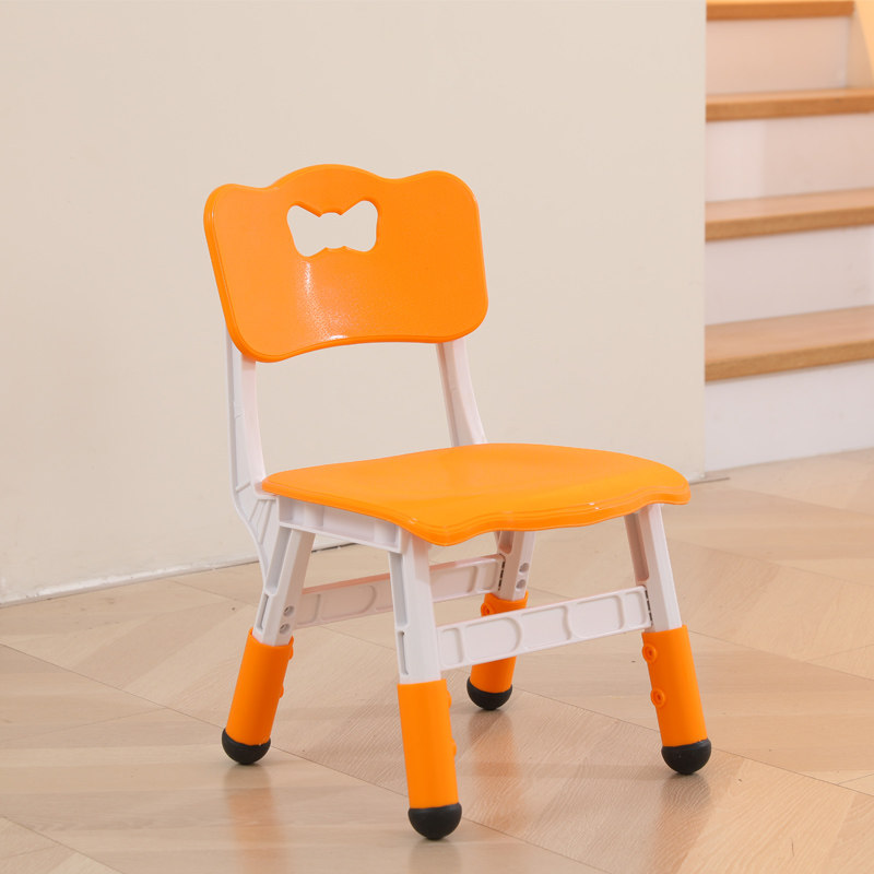 幼儿园坐椅儿童椅子靠背椅塑料宝宝板凳家用小椅子升降防滑塑料椅
