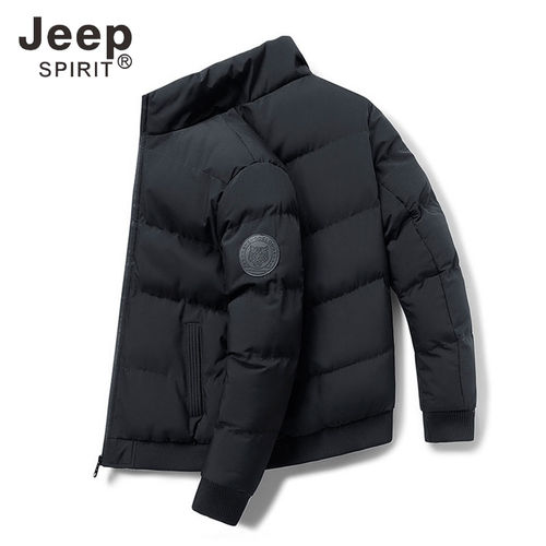 JEEPSPIRIT加厚保暖羽绒棉服