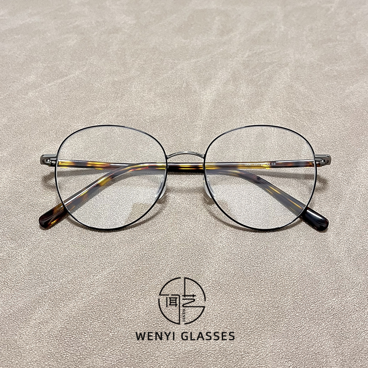 53口18时尚文艺眼镜框男女可配近视有度数散光超轻椭圆形眼镜架