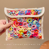 儿童头绳不伤发毛巾圈发饰女童皮筋高弹力发绳小女孩宝宝发圈头饰