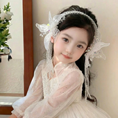 公主风儿童发箍精致水钻甜美小女孩头箍舞台表演女童发饰生日礼物