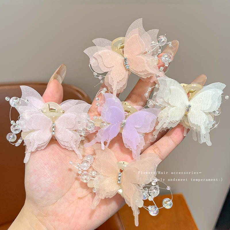 超仙蝴蝶侧边发夹女童20