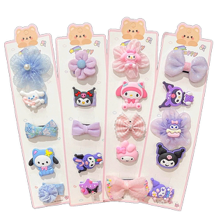 小宝宝发夹汗毛夹婴幼儿儿童卡通可爱不伤发胎毛夹女童夹子头饰