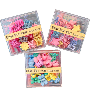 约克夏发夹小狗狗抓夹马尔济斯不掉碎毛夹迷你头饰宠物发卡夹子