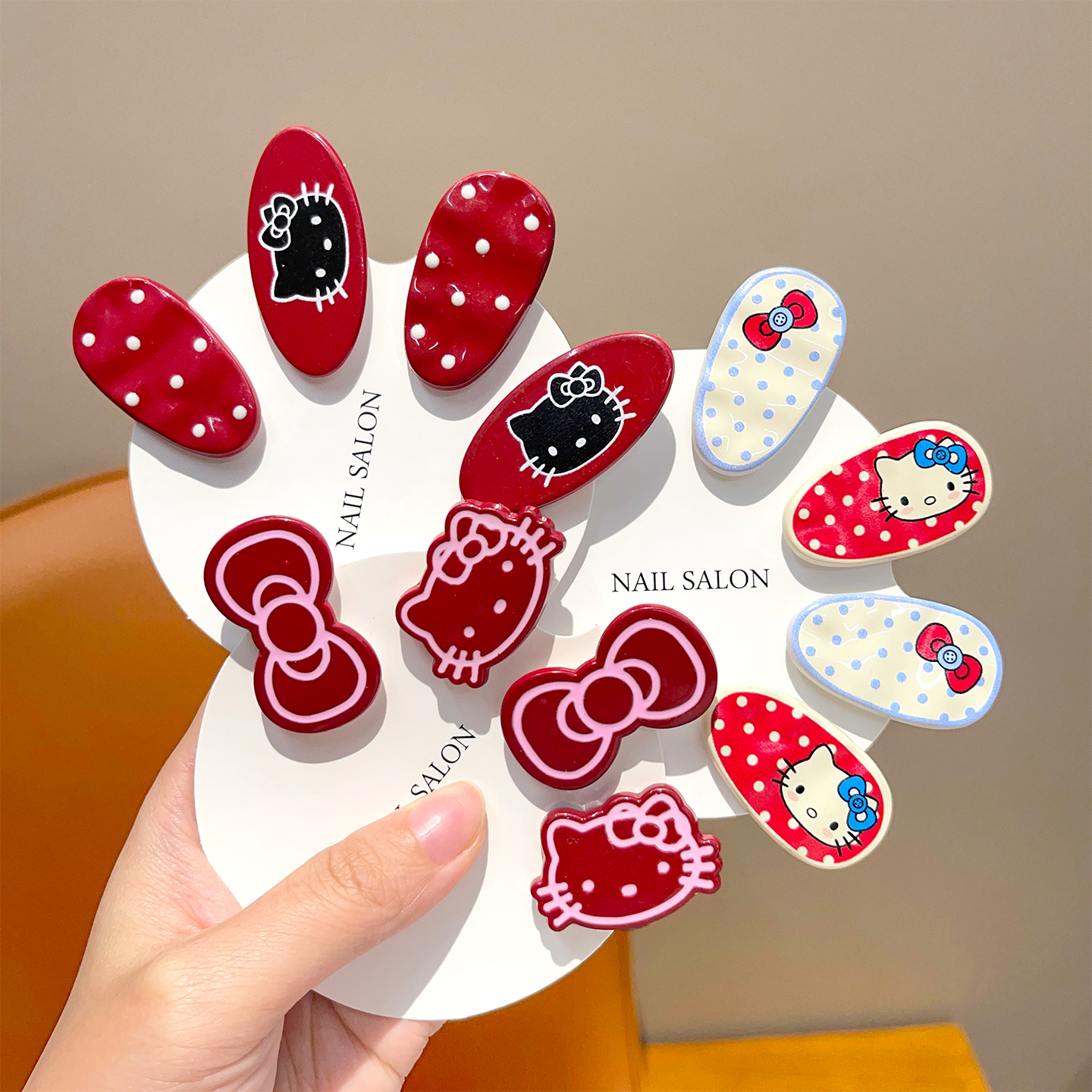 儿童发夹可爱蝴蝶结宝宝