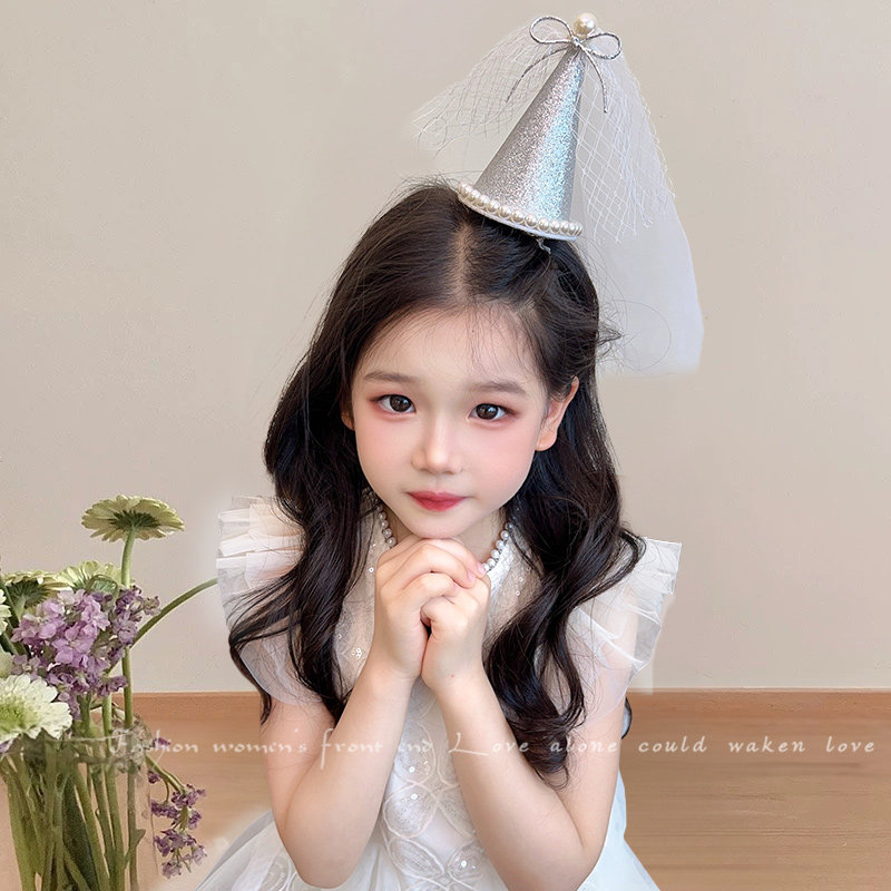 宝宝周岁皇冠发箍生日拍照发饰