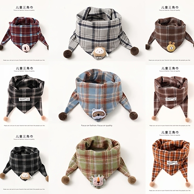 宝宝围巾秋冬季保暖防风儿童围脖