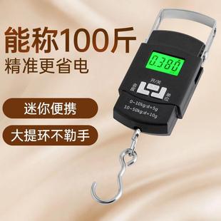 小型称重器钩D3 手提电子秤高精度电子称手提秤弹簧秤家用便携式