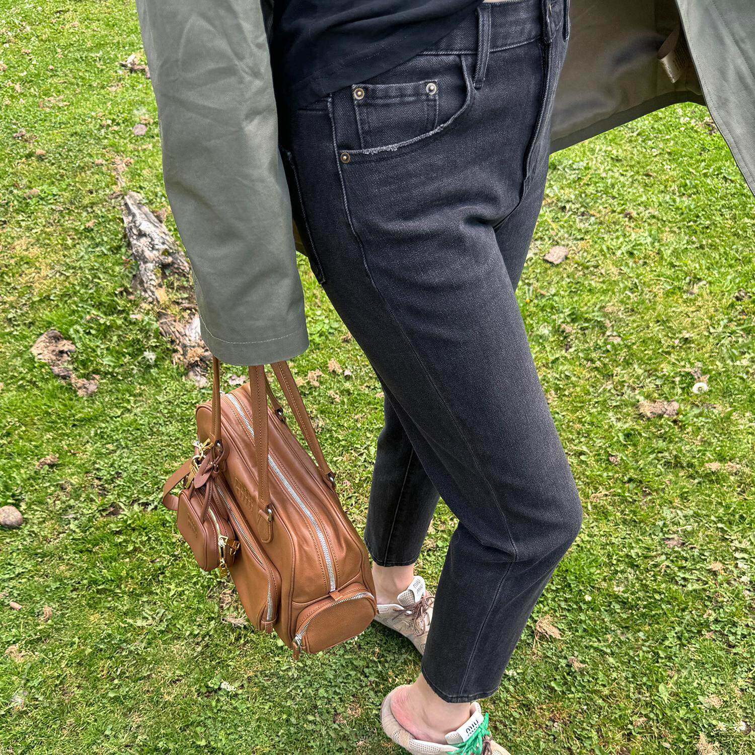 YAYJ062306裤NG高L女E_直筒牛仔2025年春夏季小个子腰修身休闲九