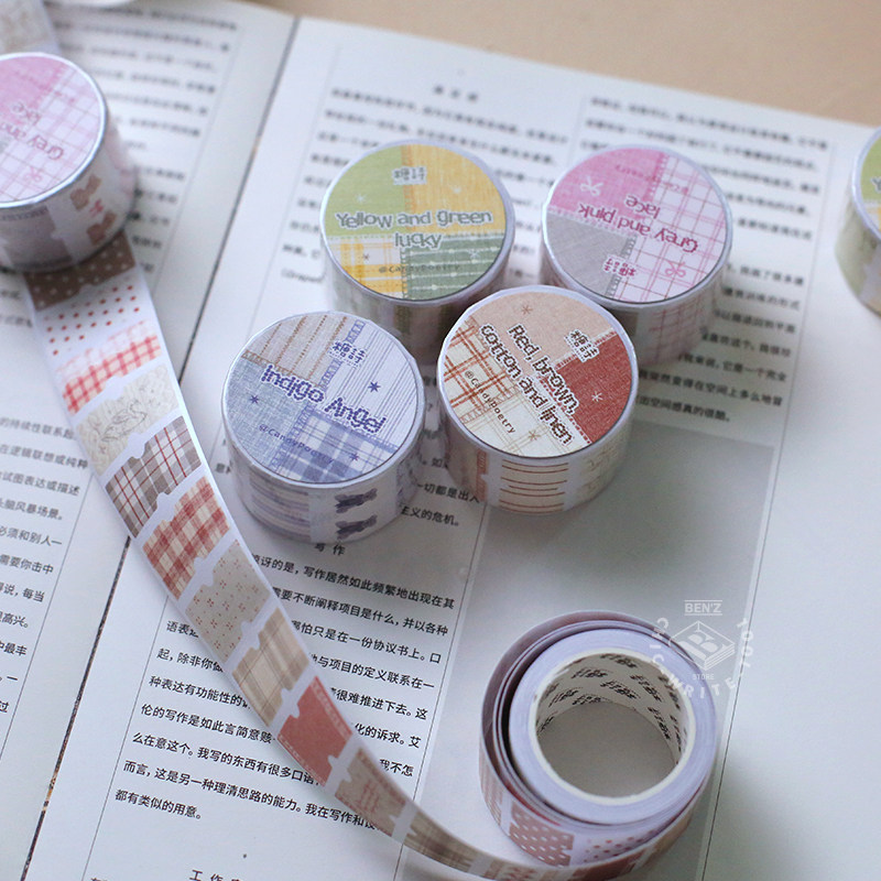 手作布标和纸胶带 复古基础标签图案素材手帐DIY打包装饰排废胶带,文具电教/文化用品/商务用品,贴纸/立体贴纸,淘宝优惠券,粉丝福利购,淘宝优惠卷