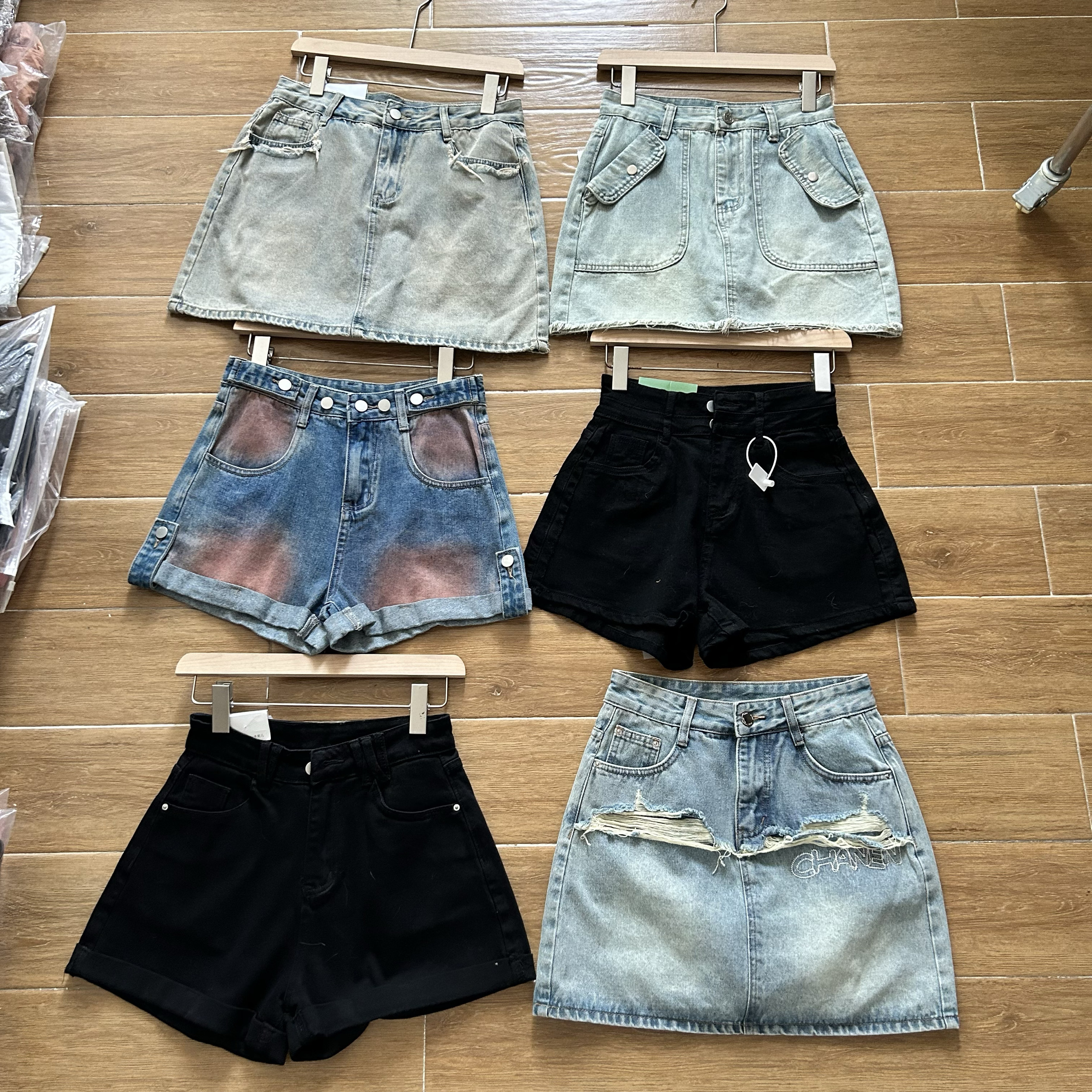 【内衬 防走光】韩版牛仔半裙高腰显瘦裙裤通勤