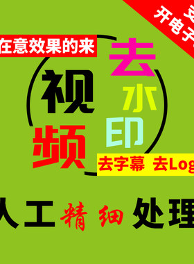 视频去水印/去字幕【专业无痕】