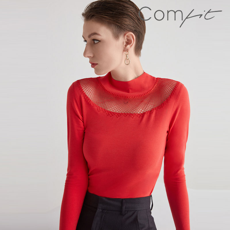 comfit打底上衣秋衣cd00015高领