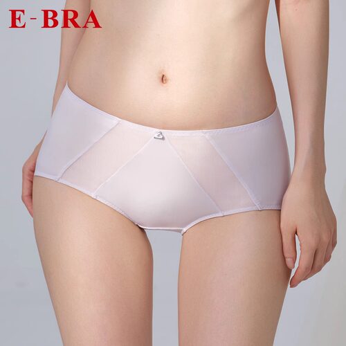 E-BRA女士中腰包臀三角裤内裤