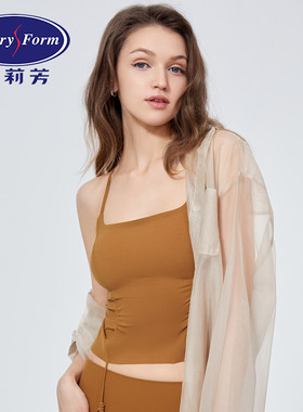 23款安莉芳E200578配套无钢圈文胸背心一片式无痕吊带内衣EB00578