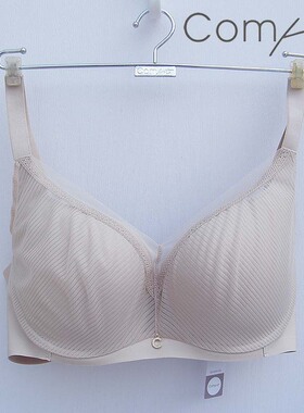 安莉芳旗下Comfit大码文胸女春夏大胸聚拢防下垂薄款内衣CB00095