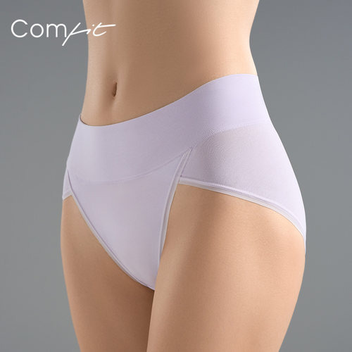 Comfit中腰棉质内裤女大码三角裤