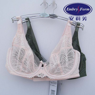 安莉芳性感蕾丝软钢圈大胸内衣