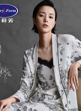 安莉芳纯棉睡衣女家居EL00488睡袍/EL00489吊带/EL00490睡裤