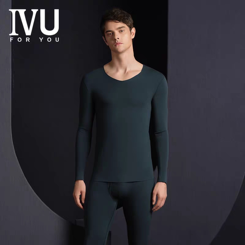 IVU男抗静电秋衣裤保暖打底套装