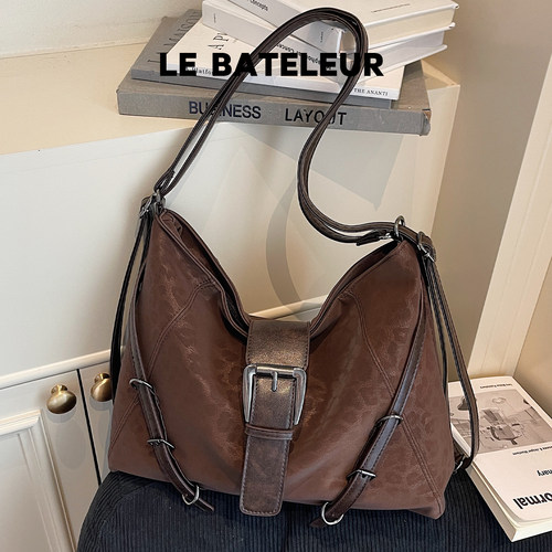 2025新款小众百搭复古时尚腋下包