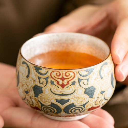 鎏银敦煌圆融杯中式茶杯