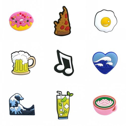 洞洞鞋鞋花鞋扣 儿童鞋上配饰卡通动漫鞋花鞋饰扣可拆卸ins女鞋