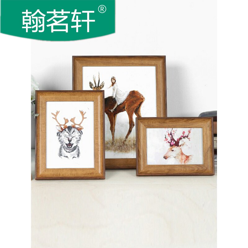 American style Photo frame Swing sets originality Wall paintings frame Develop photos Printing 6 7 8 10 12 inch A4 Customizablein the Home accessories , Frame/Frames  category - from Buy2taobao.com to provide professional Taobao agent buy service
