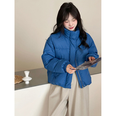 高充绒量90白鸭绒羽绒服外套女冬