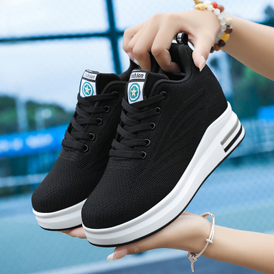 厚底舒适内增高运动鞋休闲鞋女鞋