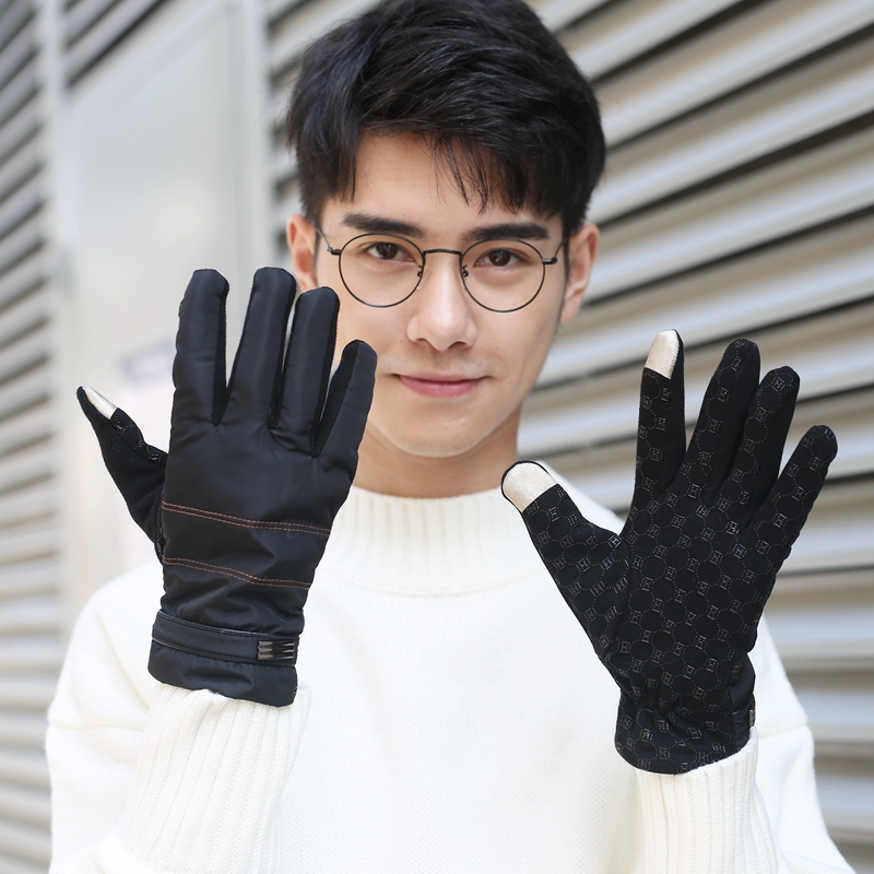 Gants pour homme      en coton - Ref 2782618 Image 1