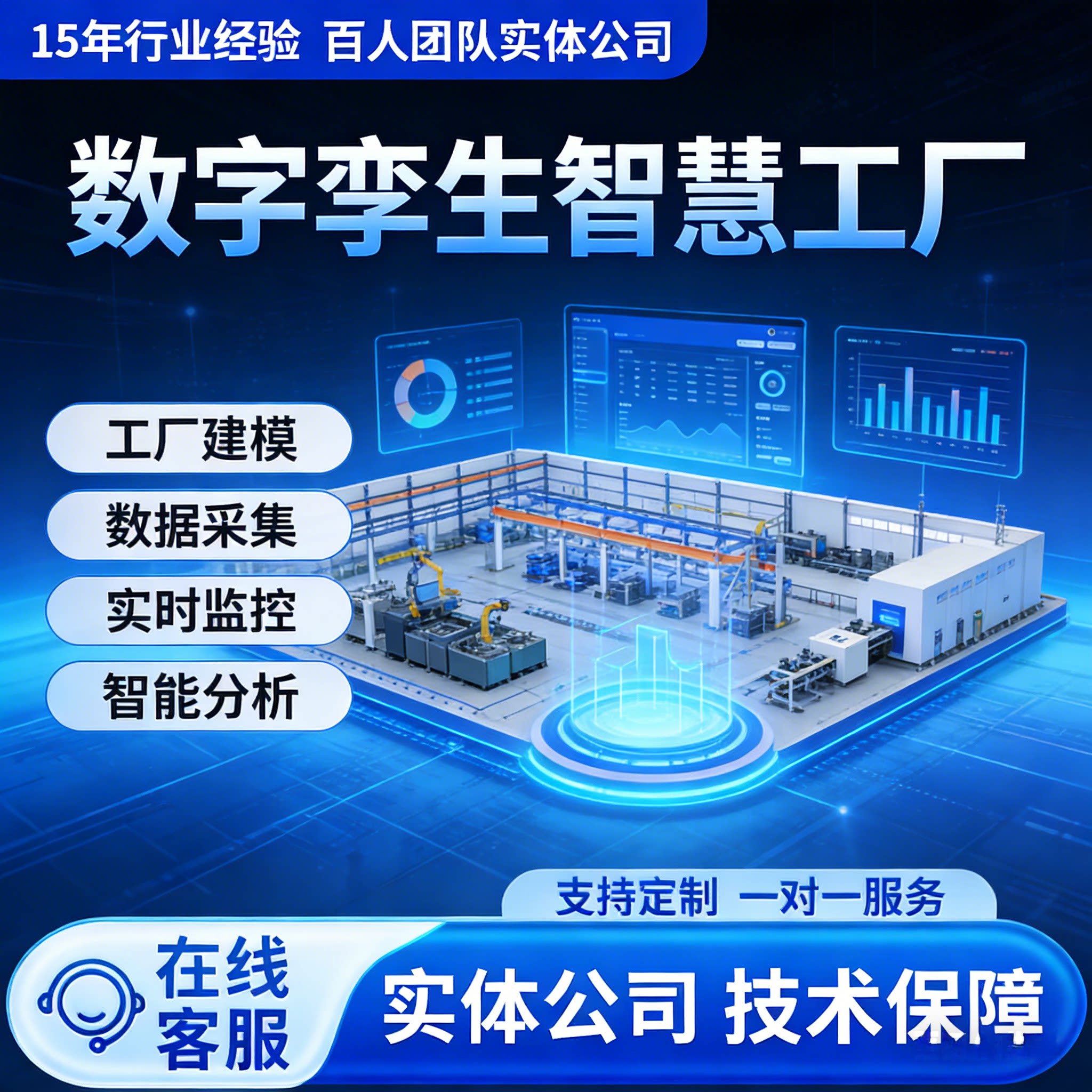 数字孪生系统开发定制可视化大屏2D/3D绘图