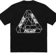 Palace 23新款 裂纹破碎三角字母logo印花短袖 男女圆领休闲T恤潮