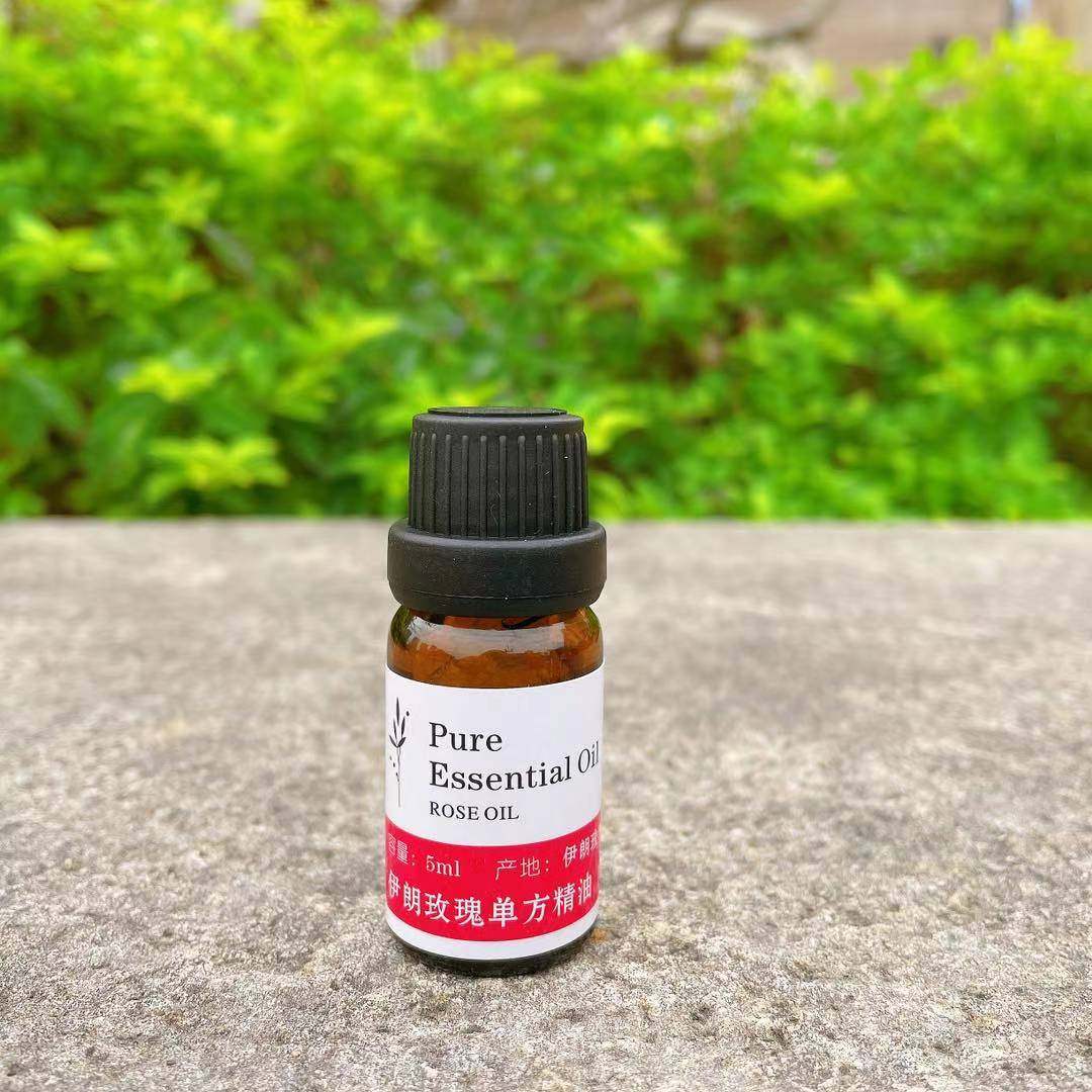 伊朗大马士革玫瑰单方精油5ml 质量2ml同款 18-20度结晶