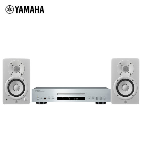 雅马哈/YAMAHA HS3 HS4+CD-S303有源音箱套装 客厅家用音响组合